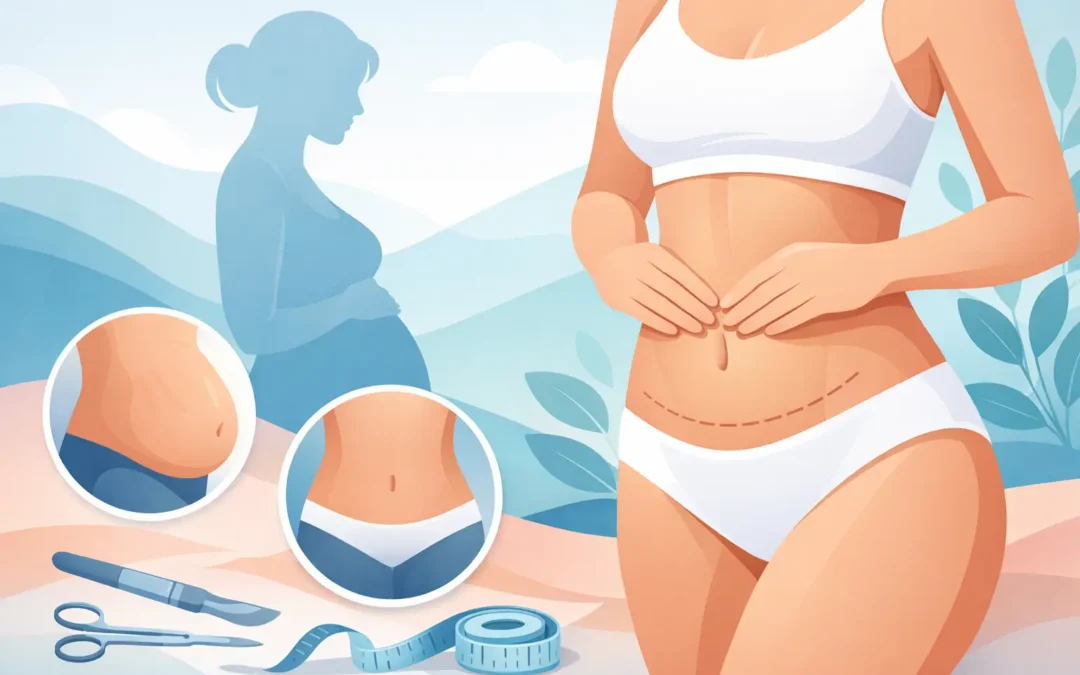 Abdominoplastia después del embarazo