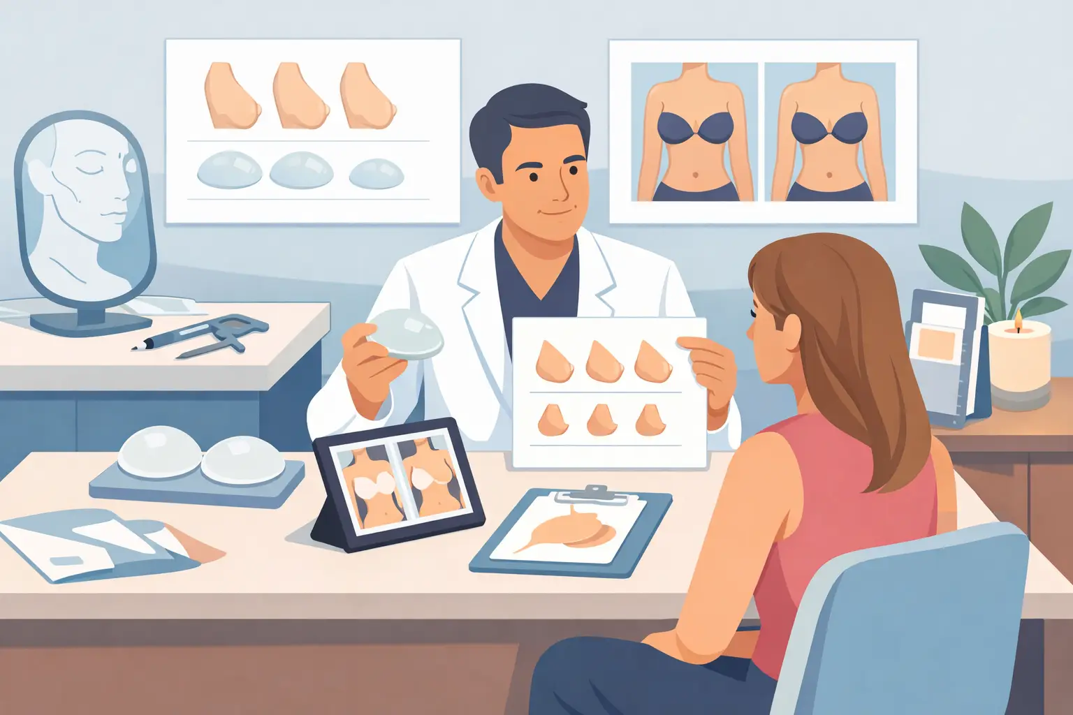 Aumento de senos con implantes: qué esperar