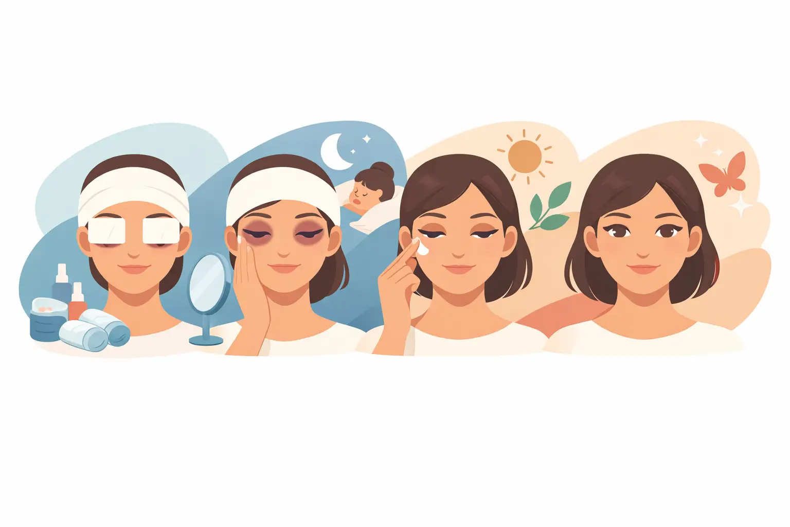 Blefaroplastia: recuperación día a día