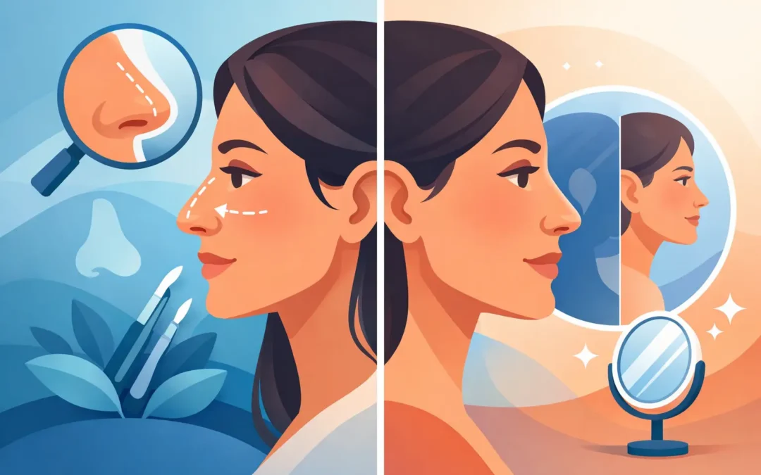 Rinoplastia antes y después: qué esperar