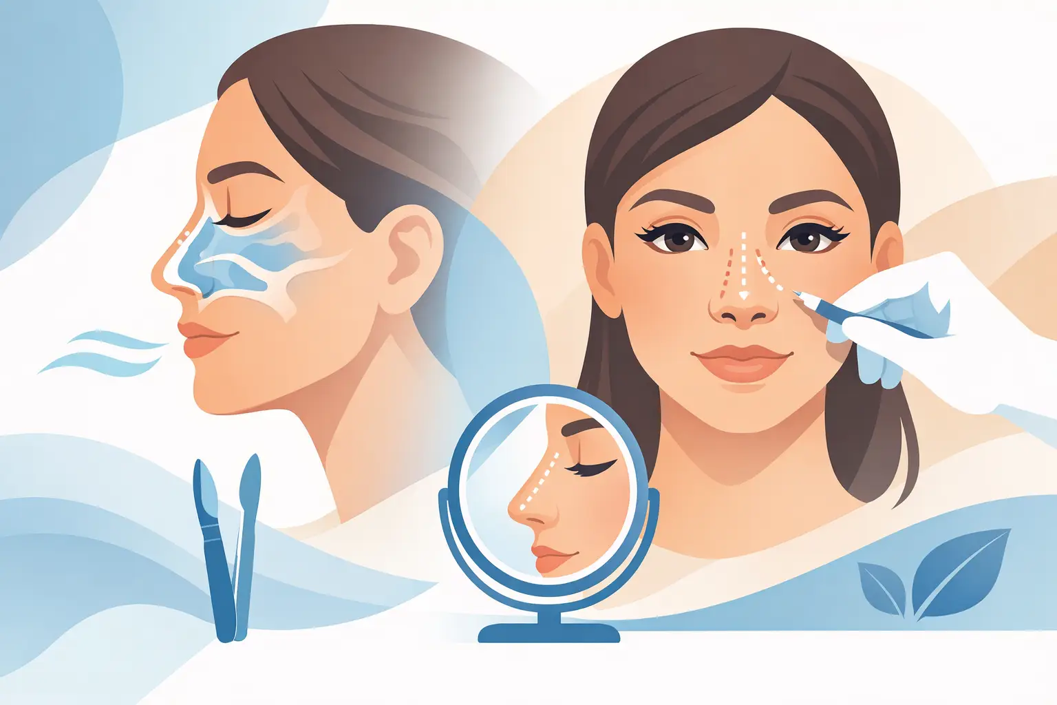 Rinoplastia funcional y estética: qué esperar