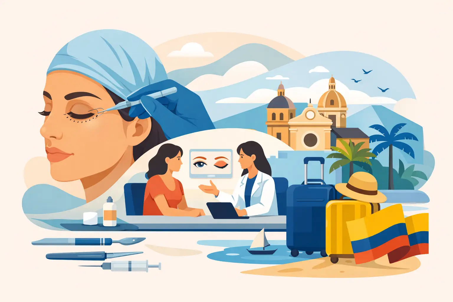 Blefaroplastia precios Colombia: qué esperar