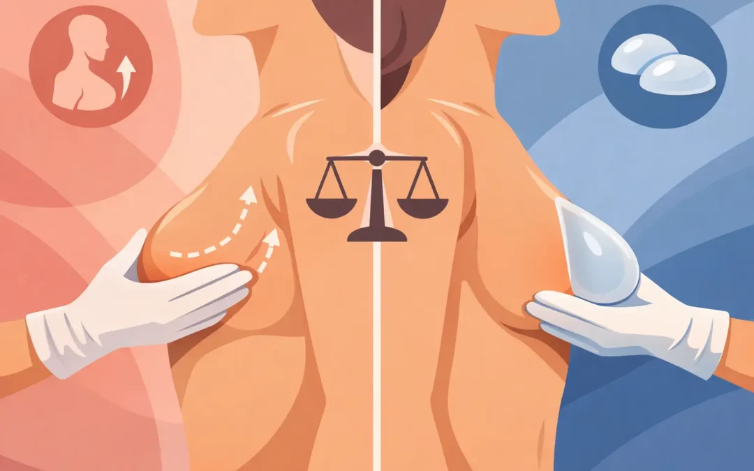 Mastopexia o implantes: cuál te conviene