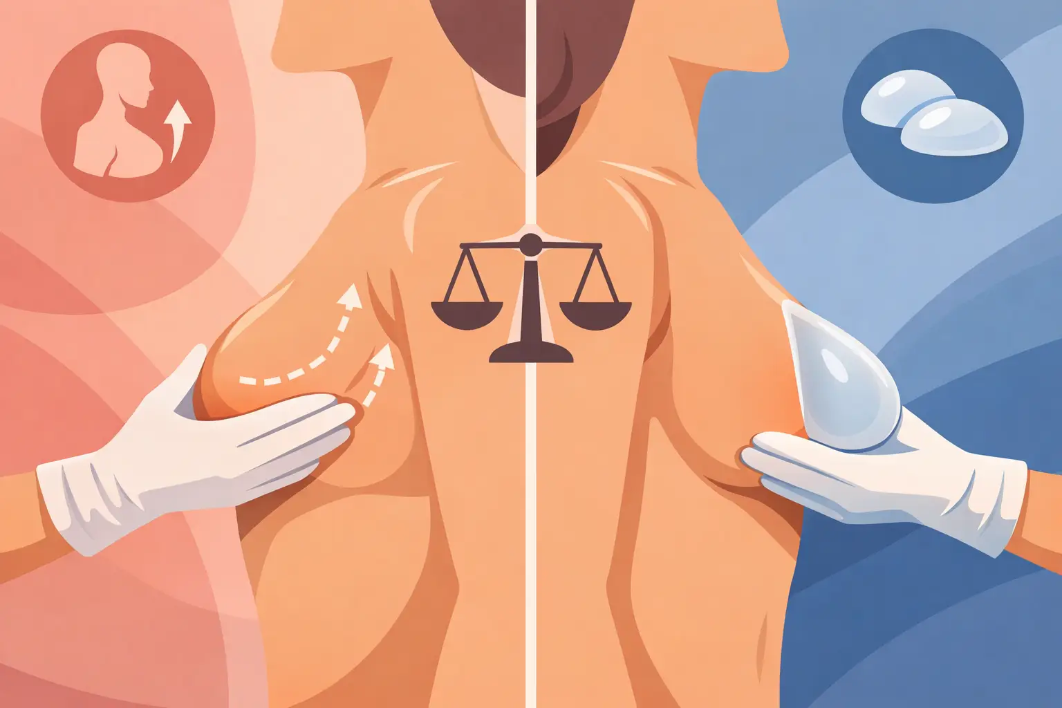 Mastopexia o implantes: cuál te conviene
